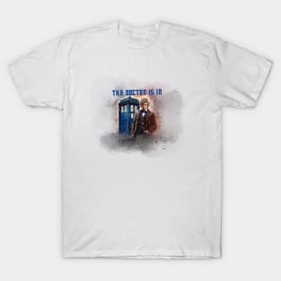 Dr. Who, the Fourth Doctor, Tom Baker T-Shirt